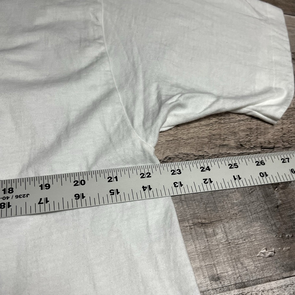 Cannabis Shirt Size XL White Vintage 90s Worth More Than Gold Weed Tee - Picture 9 of 10